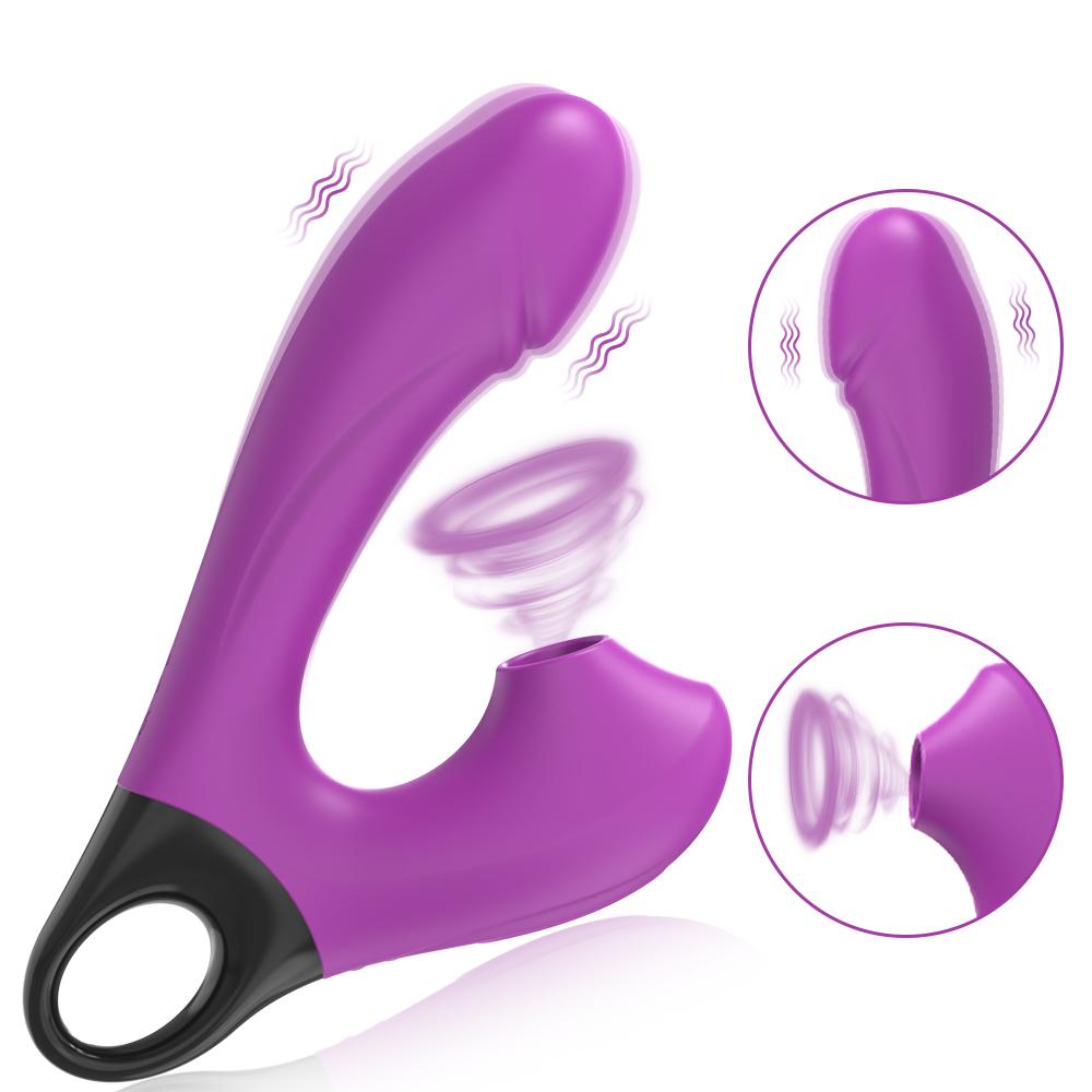 Vagina G-Spot Vibrator Clit Sucker Vibrator for Women Clitoris Stimulator Female Masturabtor Adult Goods Sex Toy for Women