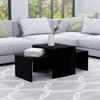 Kreatives Kaffeetisch-Set, Beistelltisch für Wohnzimmer, Balkon-Kaffeetisch, 100x48x40 cm