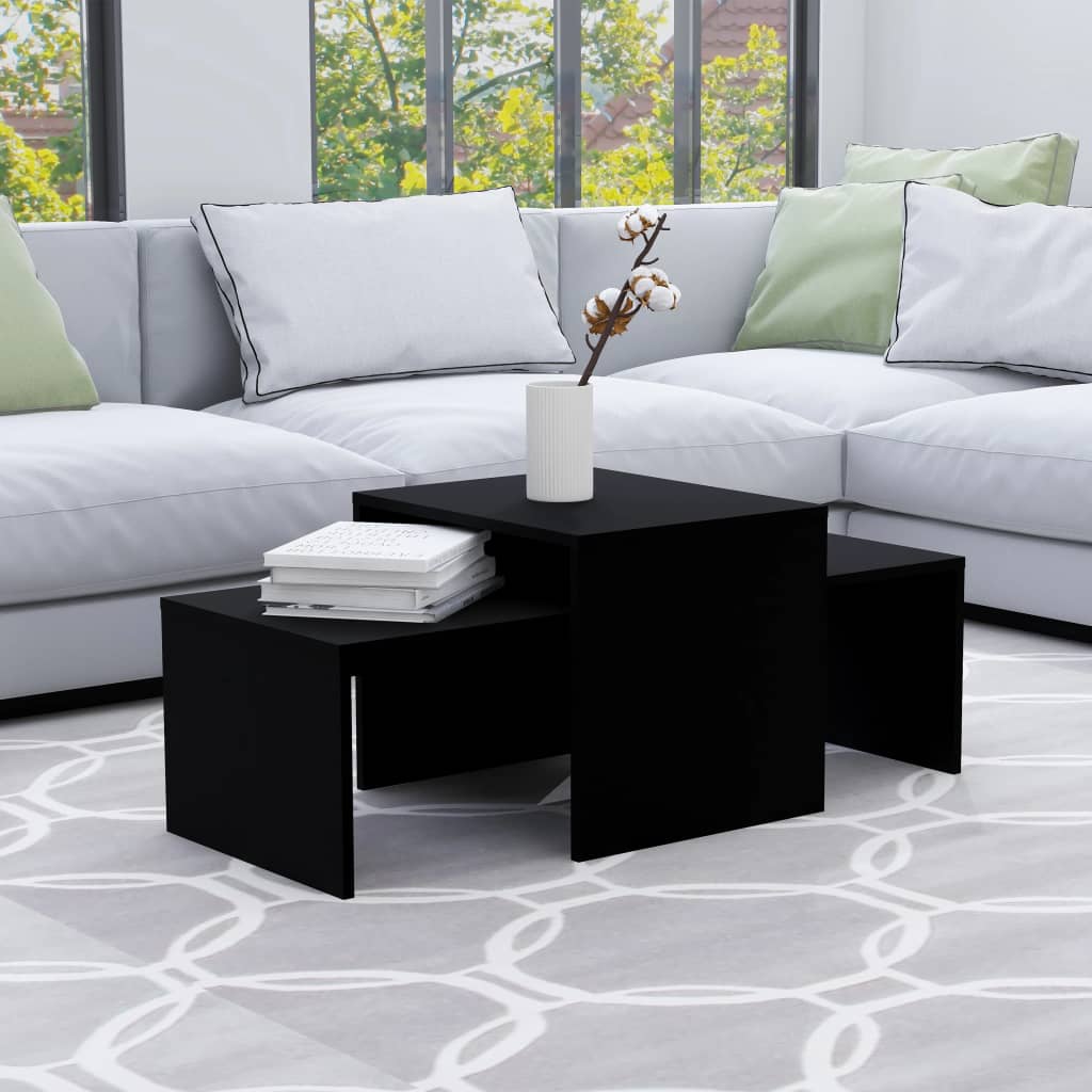Kreatives Kaffeetisch-Set, Beistelltisch für Wohnzimmer, Balkon-Kaffeetisch, 100x48x40 cm