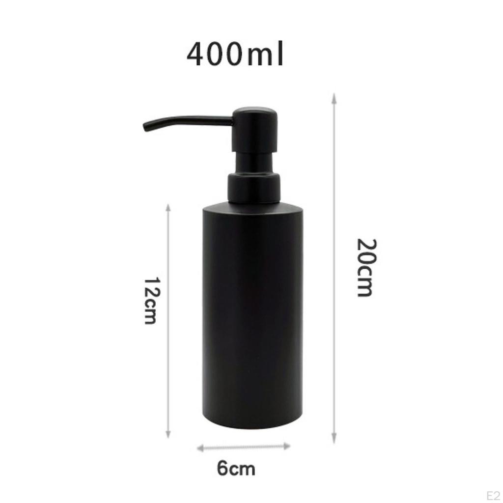 Bathroom Soap Dispenser Pump Bottle for Lotion Simple Design 400ml