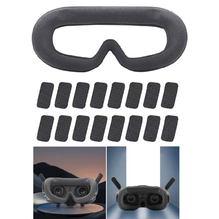 Sponges Foams Face Cushion for Avata Goggles 2 VR Headsets Sweatproof Eye Pad