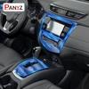 For Nissan X-TRAIL Rogue 2017-Car Interior Center Console Transparent TPU Protective Film Anti-scratch Repair Film Accessori