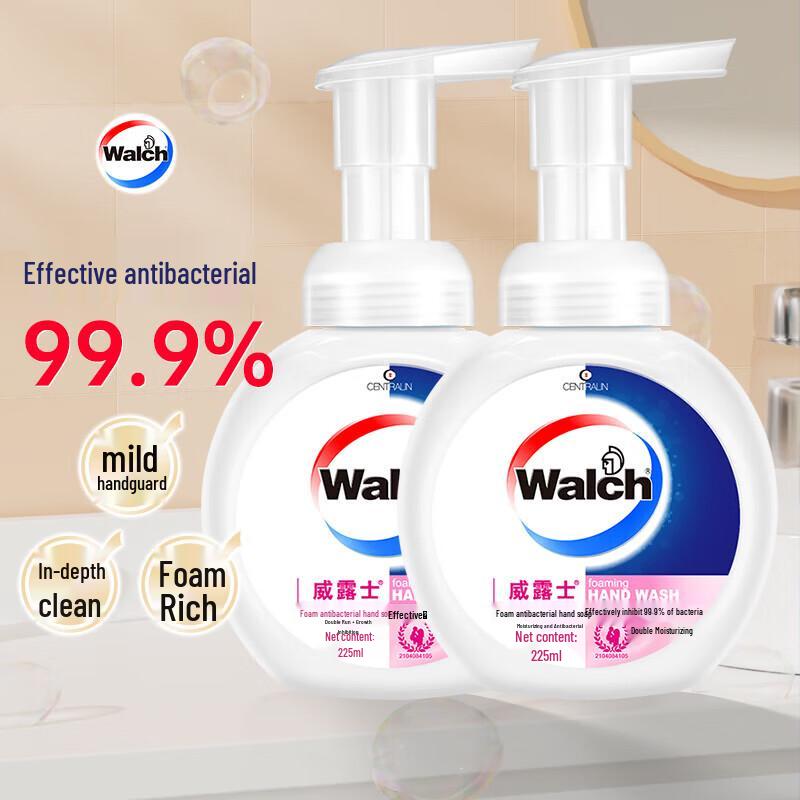 Walch Foaming Antibacterial Hand Wash Twin Pack