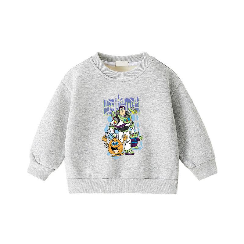 Unisex Kids' Round Neck Long Sleeve Warm Korean Style Fashion Hoodie