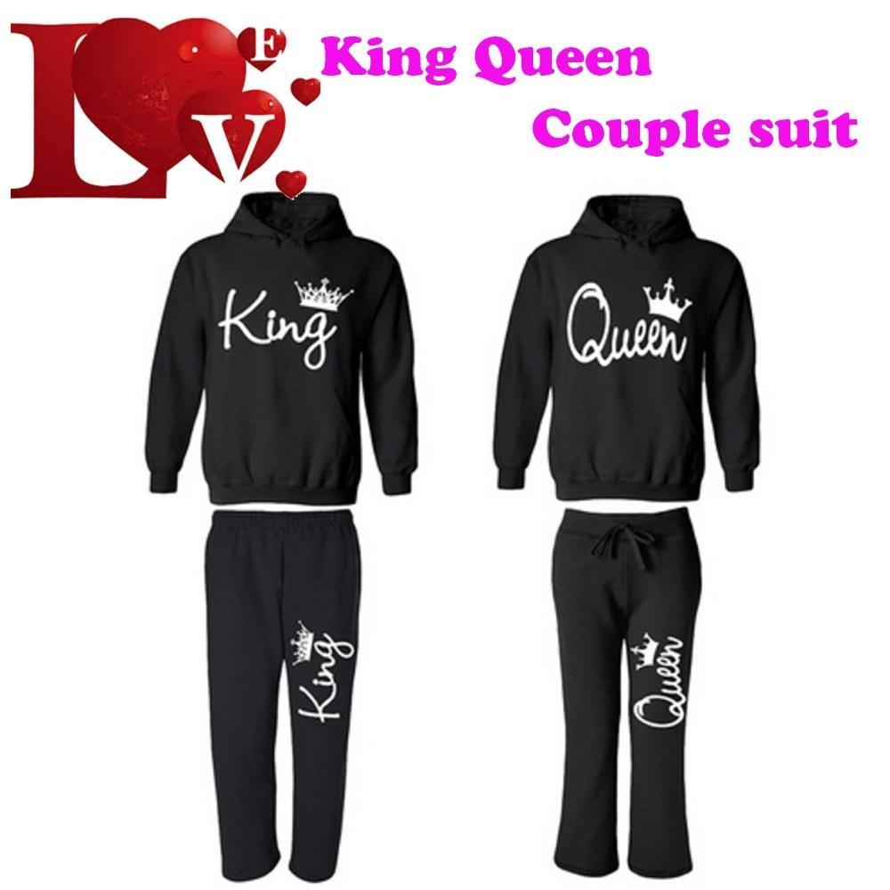 king and queen hoodies and sweatpants