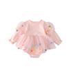 New Princess Tulle Skirt Birthday Dress Romper for Infants and Toddlers