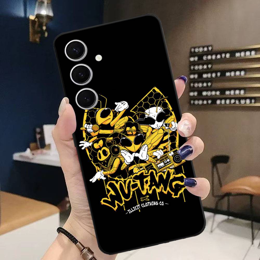 Wu-Tang Wu T-Tang C-Clan Phone Case For Samsung S 24 fe 25 Ultra plus 20 lite 21 30 22 23 24 22 Ultra 5G Fundas