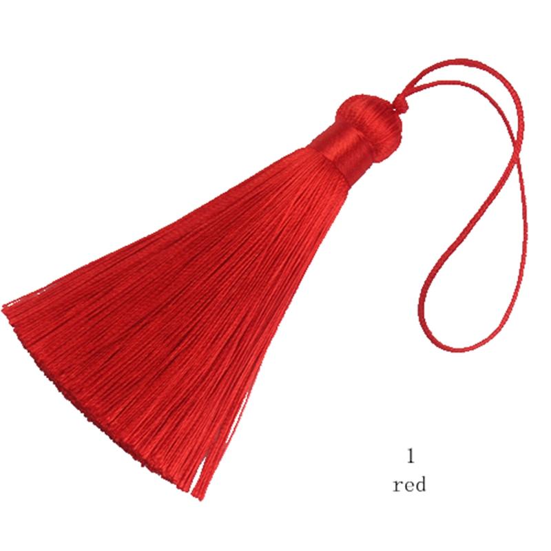 2Pcs/bag 8cm Silk Tassel Fringe Pendant