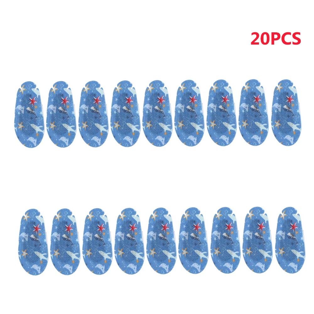 20Pcs Cartoon Pattern Kids Eye Patches Soft Vision Care Patch Amblyopia Eye Patches  for Girl Boy