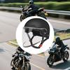 Half Face Helmet Small Motorcycle Helmet Open Face Sun Protection Retro Quick Release Hat For Women Youth Riding Motor Scooter