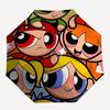 1pc Powerpuff Girls Characters Automatic Open/Close Umbrella Folding Umbrella, Portable Compact Travel Umbrella, Birthday/Christmas GiftL1110y01