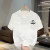 Cross-Border Exclusive Explosive Goods, Good Goods 100% Pure Cotton High-End Short-Sleeved T-Shirt Fashion Casual Versatile Loose Tide