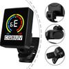 Digital Electric Tuner, Guitar Capo Metronome Rotatable Musical Instrument Tuner