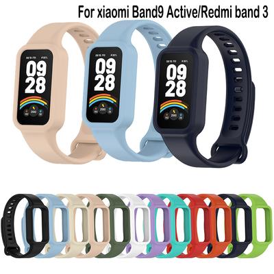Für Redmi Band 3 Smartwatch Armband Silikon Uhrenarmband Armbänder Armband Für Xiaomi Band 9 Active Armband Handgelenkschlaufe Zubehör