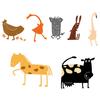 Animals Metal Cutting Dies Stencils for DIY Scrapbooking Decorative Embossing Paper Cards Template Decorative Die Cuts