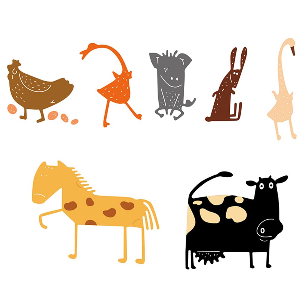 Animals Metal Cutting Dies Stencils for DIY Scrapbooking Decorative Embossing Paper Cards Template Decorative Die Cuts