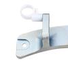 Rust Proof Washer Door Switches Hinge Suitable for Front Load Machines Aluminum Alloy Texture Easy Replacement Solution