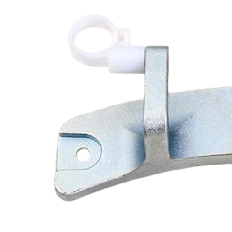 Rust Proof Washer Door Switches Hinge Suitable for Front Load Machines Aluminum Alloy Texture Easy Replacement Solution
