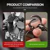 ICPG4 For Skoda 3D Metal Leather Car Keychain Key Ring Auto Emblem Accessories Fabia 1 2 Octavia a7 RS Superb Rapid Yeti Karoq Vision