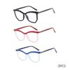 Irregular Polygonal Eyebrow Flat Mirror, Anti Blue Light Cat Eye Personalized Eyeglass Frame, Fashionable Commuting Frame 1027