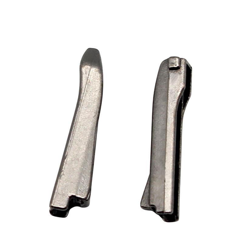 10Pcs Set Premium Metal Zipper Heads Gold Silver Bronze Black - Durable Smooth For Diy Clothing Luggage Repair