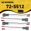 4x Wire Speaker Adapter Harness Connector Fit Ford F-250/350/450/550 1997-1998