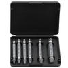#0#1#2#2#3#4 Six Sets of Double-headed Screw Slide Removal Tools High Speed Steel Extractor