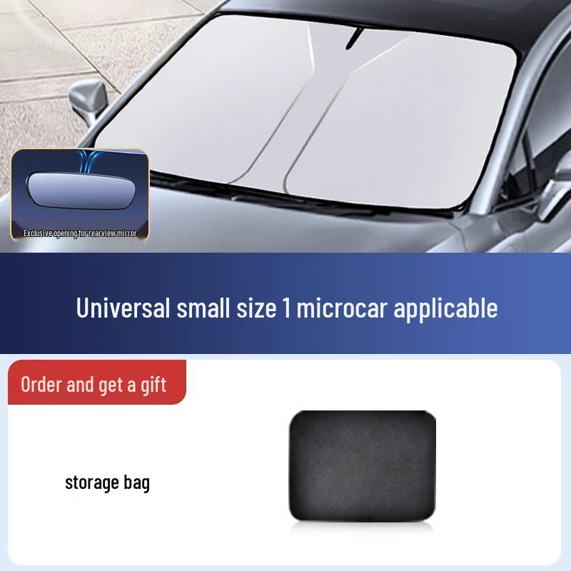 Car Windshield Sunshade Heat Insulation Visor for Small Cars