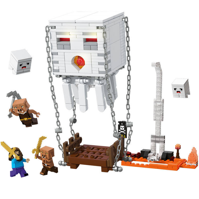 Höllenlegion Bausteine Kriechende Hütte Enderdrache Minifigur Jungen Bausteine Spielzeug