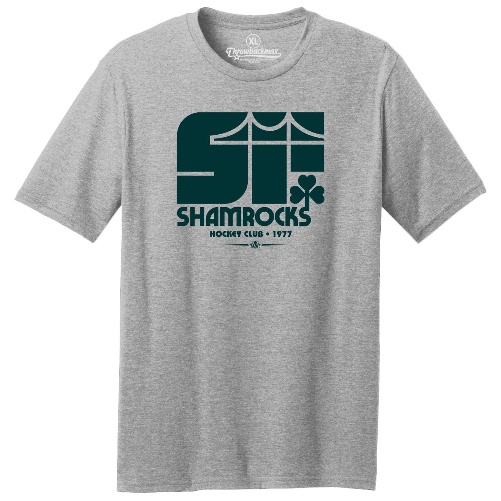 San Francisco Shamrocks 1977 Hockey TRI-BLEND Tee Shirt - San Jose Sharks M