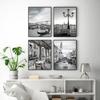 Black White Fashion Landscape Poster Venice City Travel Photography Canvas Painting Prints Wall Pictures Living Room Home Decor