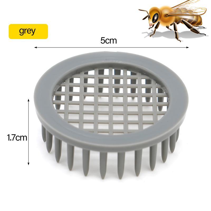 

5Pcs Plastics Queen Bee Cage Needles Queen Prison Cage Bee Rearing Tool Beekeeping Equipment Breeding Beekeeper Supplies Catcher 5pcs сірий колір