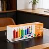 Rainbow Ring Toss Game Wooden Color Classification Toy for Kids Boost Hand-Eye Coordination Color Perception Through Fun Play