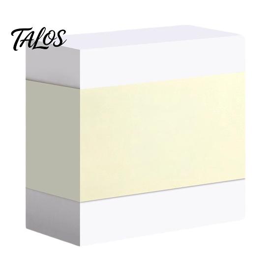 Clear Writing Stick Notes Notes, 4x4in Self-Stick Cube Pads, 400 Large Sheets/Pad Adhesive Memo Pads for Office, School, Home Bright Color