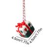 Felt Ornaments For Christmas Tree Portable Reusable Festive Soft Pendant Felt Christmas Decor For Family Friends Kids Holiday