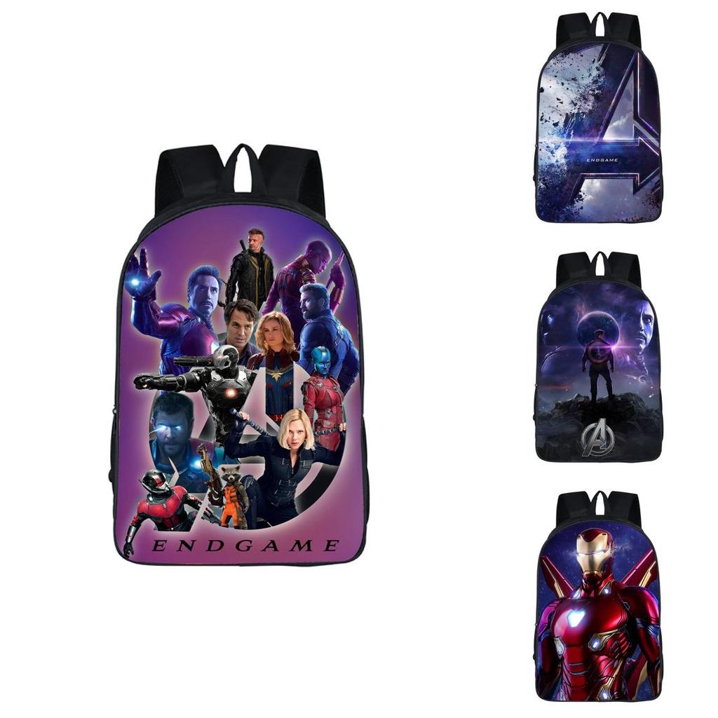 Avengers 4 Endgame Super Heroes Backpack For Travel And Outdoor Activities High Capacity And Stylish Design