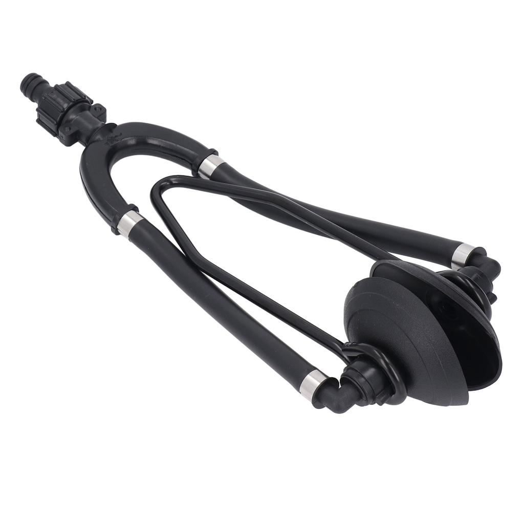 Dvouprůtokový proplachovač motoru s kulatou přísavkou 5 8 palcový hadicový konektor Námořní proplachovač motoru pro vestavěné přívěsné motory