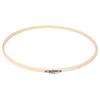 A84E-3 Pieces 14 Inch Embroidery Hoops Wooden Round Adjustable Bamboo Circle Cross Stitch Hoop Ring For Art Craft Handy Sewing