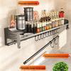 Jibaiju Wall-Mounted Multi-functional Kitchen Organizer