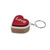 3D Printed Foods Clicker Key Chain Cat Paw Pendant Cartoon Tortoise Sensory Clicker Simulation Cake Love Heart
