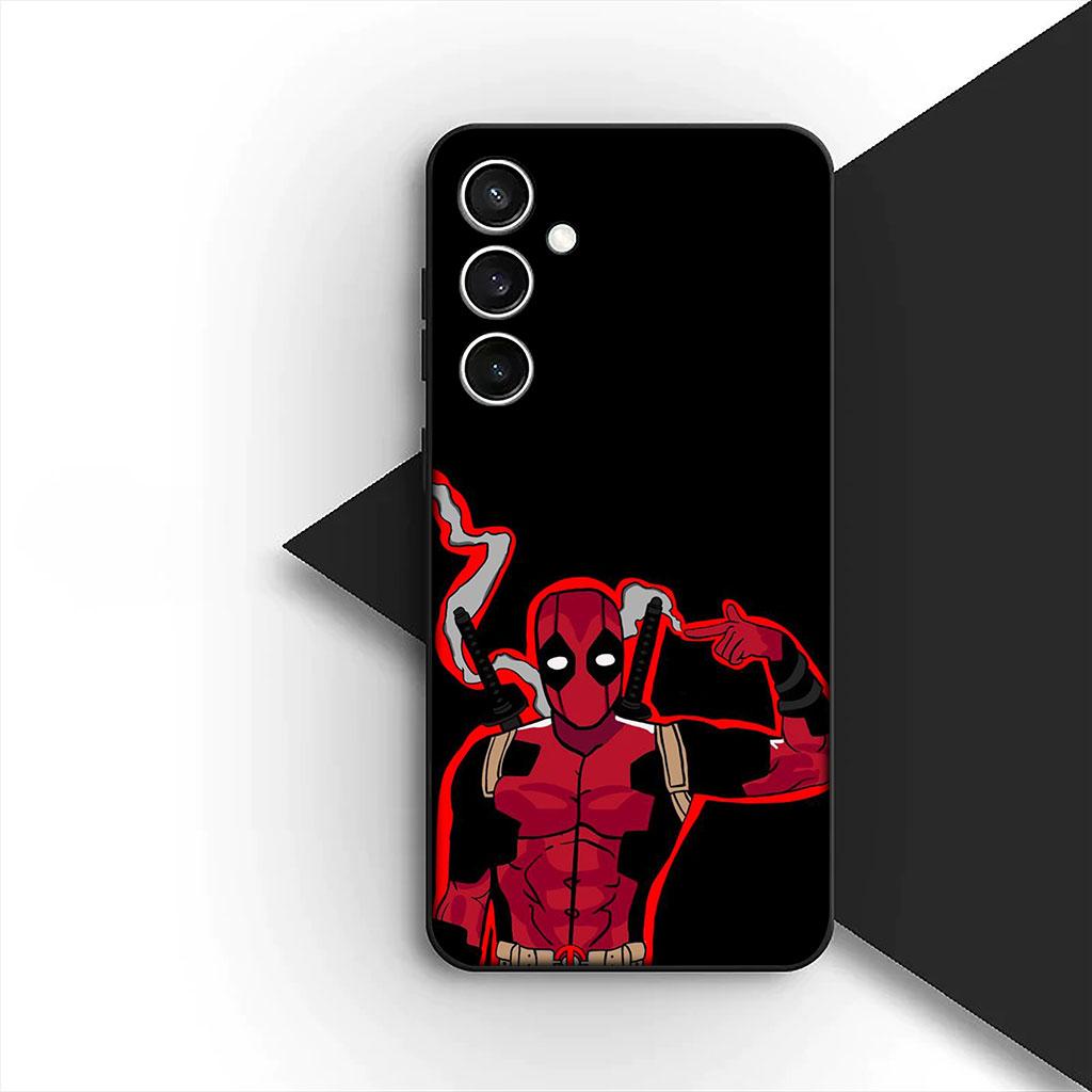 Phone Cover for OPPO A18 A16 A80 A40 A17 A15 A38 A78 A79 A54 A57 A58 A60 4G 5G Funda Casing Soft Case Wallpaper Marvel Deadpool