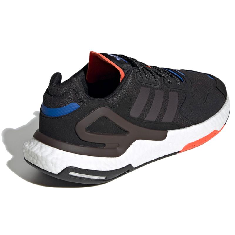 Adidas Day Jogger 'Black Solar Red' Sneakers FW4818
