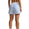 Nike Casual Shorts Women's Blue White Stripes Moderate II4231-435