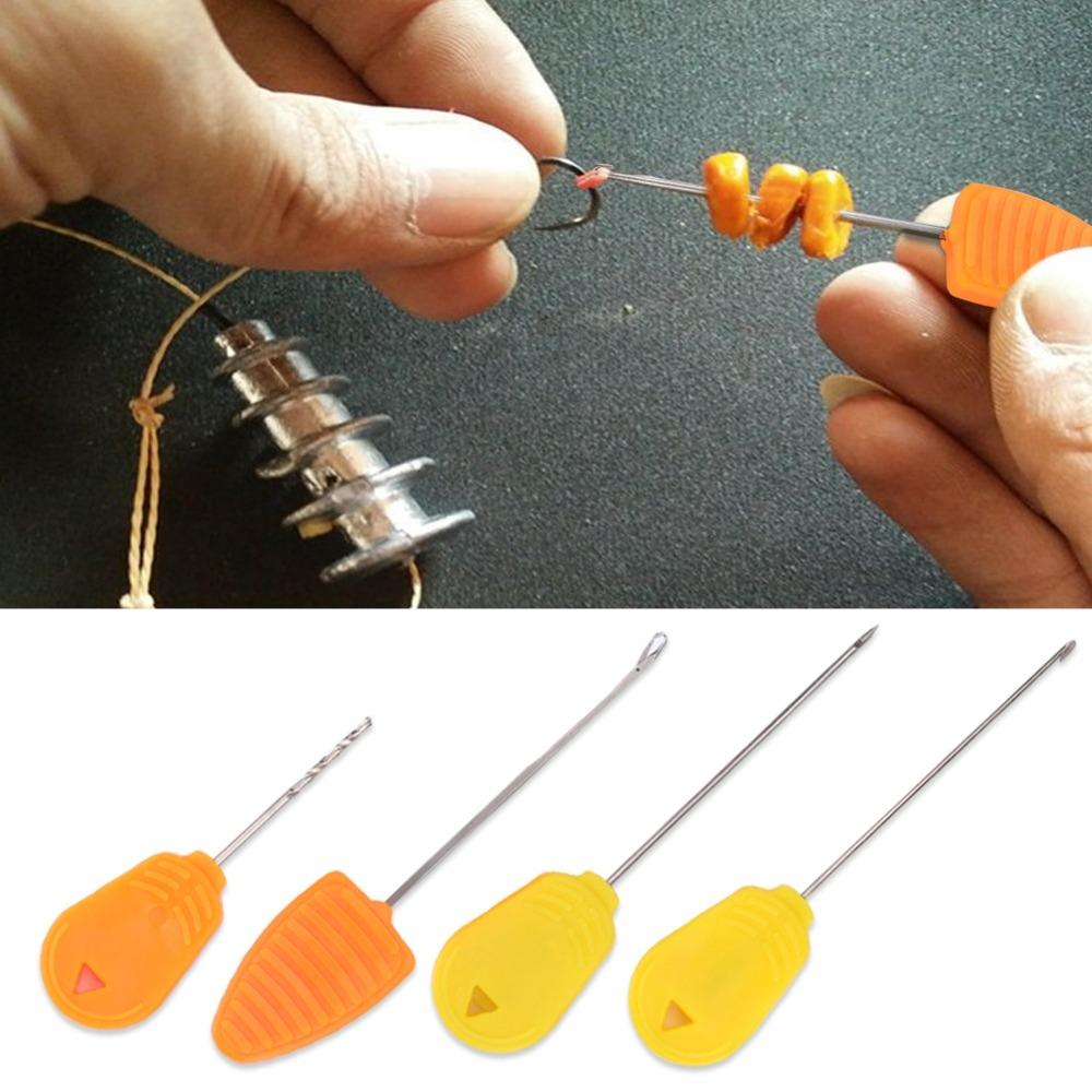 4PCS Lightweight Baiting Drill Stringer Multipurpose Baiting Hook Drill  Carp Fishing