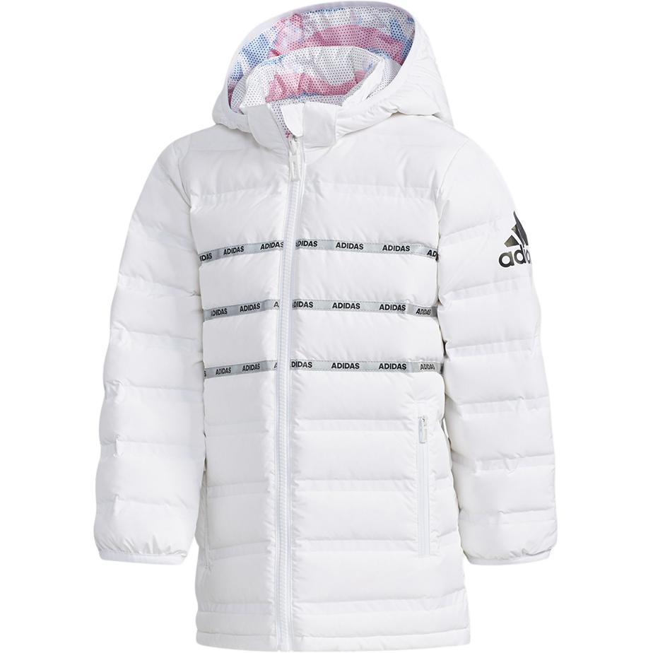 Adidas Down Jacket White Children Aged 3 7 Years Old EH4156 110