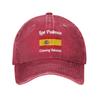 Spain Las Palmas Canary Islands Unisex Retro Cowboy Washed Baseball Caps Men Denim Street Tide Hat Women Hip Hop Trucker Cap