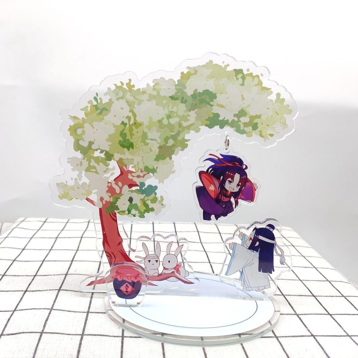 

Аниме Mo Dao Zu Shi акриловая фигурка-подставка, экшн-фигурка Grandmaster of Demonic Wei Wuxian, настольная подставка, декоративная игрушка lvshu