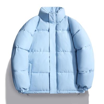 Hiver Nouveaux Vêtements Rembourrés en Coton pour Couple Vêtements Pain pour Homme et Femme Vestes Courtes Rembourrées en Coton à Col Montant
