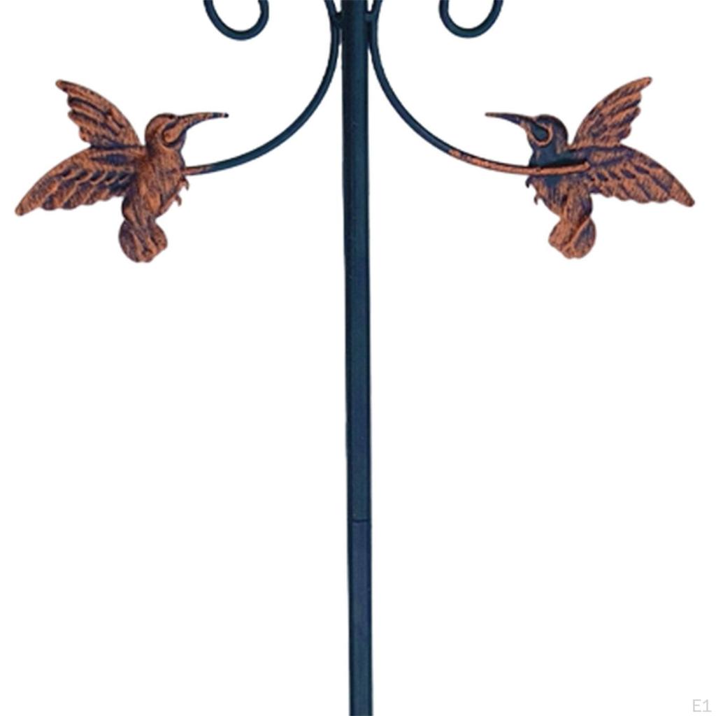 Garden Freestanding Bird Bath Bowl Simple Assembly for Yard Lawn Decor Multifunctional Sturdy with