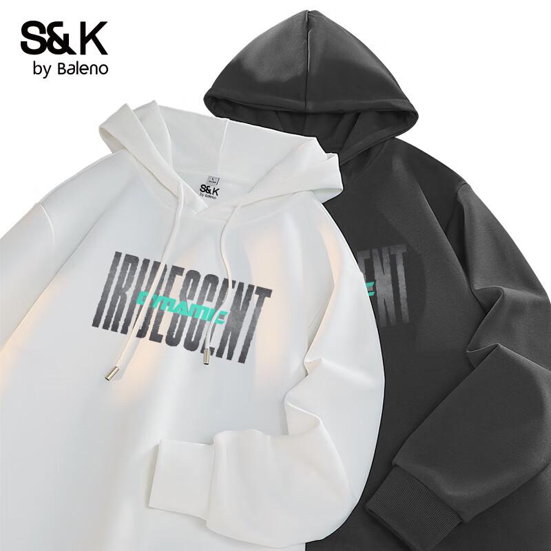 Мужской худи из плотного трикотажа серии S&K от Baleno 5XL